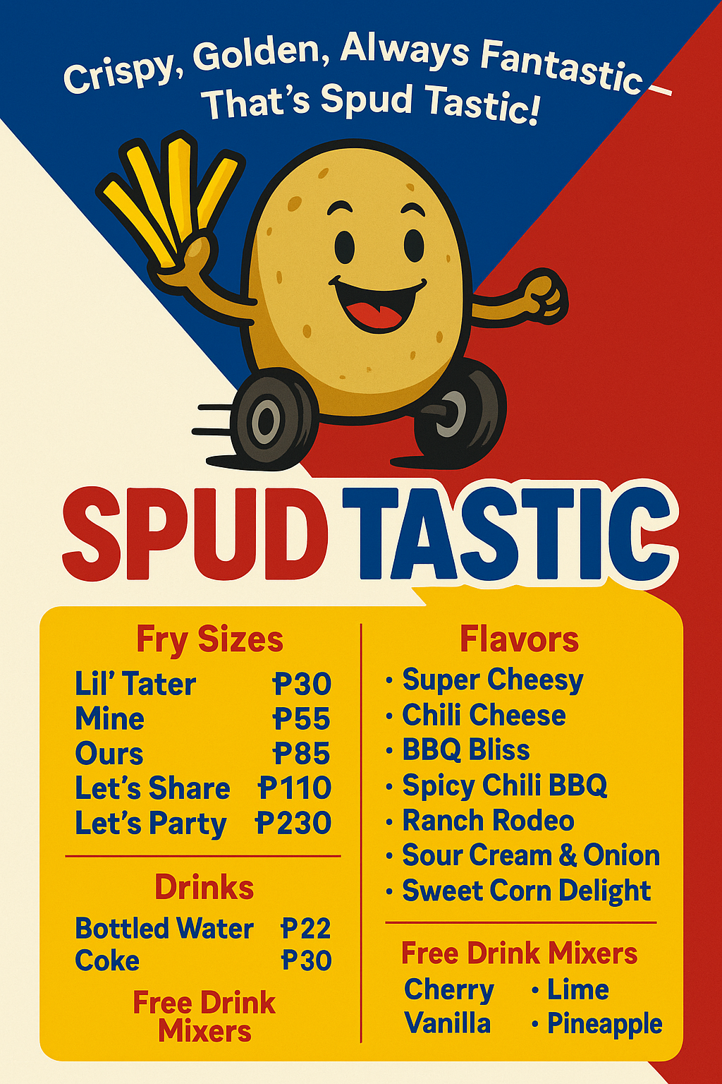 Spud Tastic Homepage